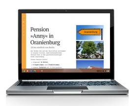 Landing Page: Pension Anny
